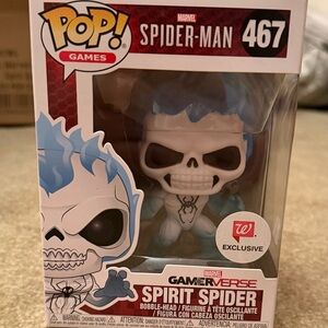 Funko Pop! Spirit Spider Blue and White Exclusive